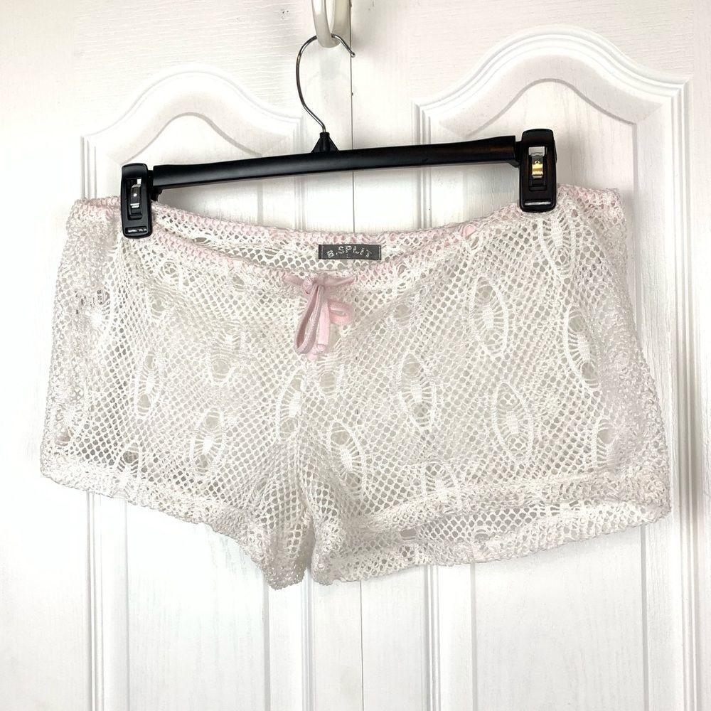 Banana Split Cover Up Lace Shorts‎